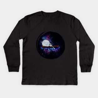 To the Moon and Back Kids Long Sleeve T-Shirt